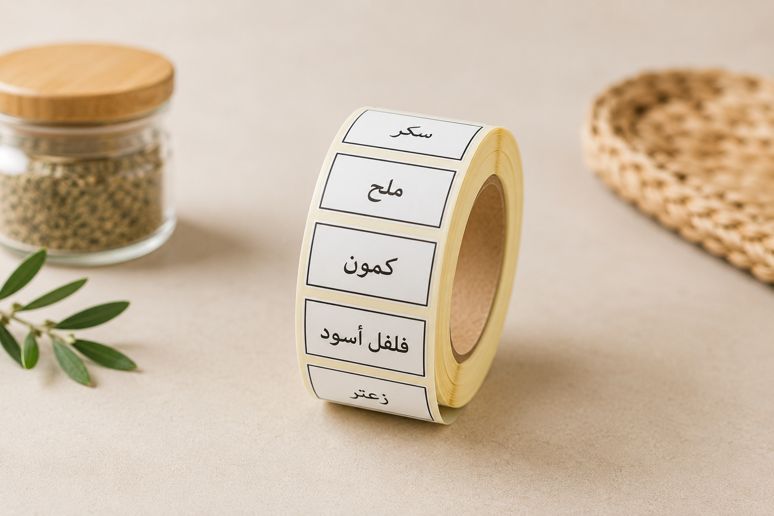 رولو الملصقات
